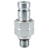 PD Series Steel Nipple with Male Metric Thread